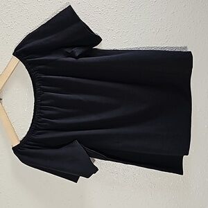J. Jill Black Off Shoulder Top